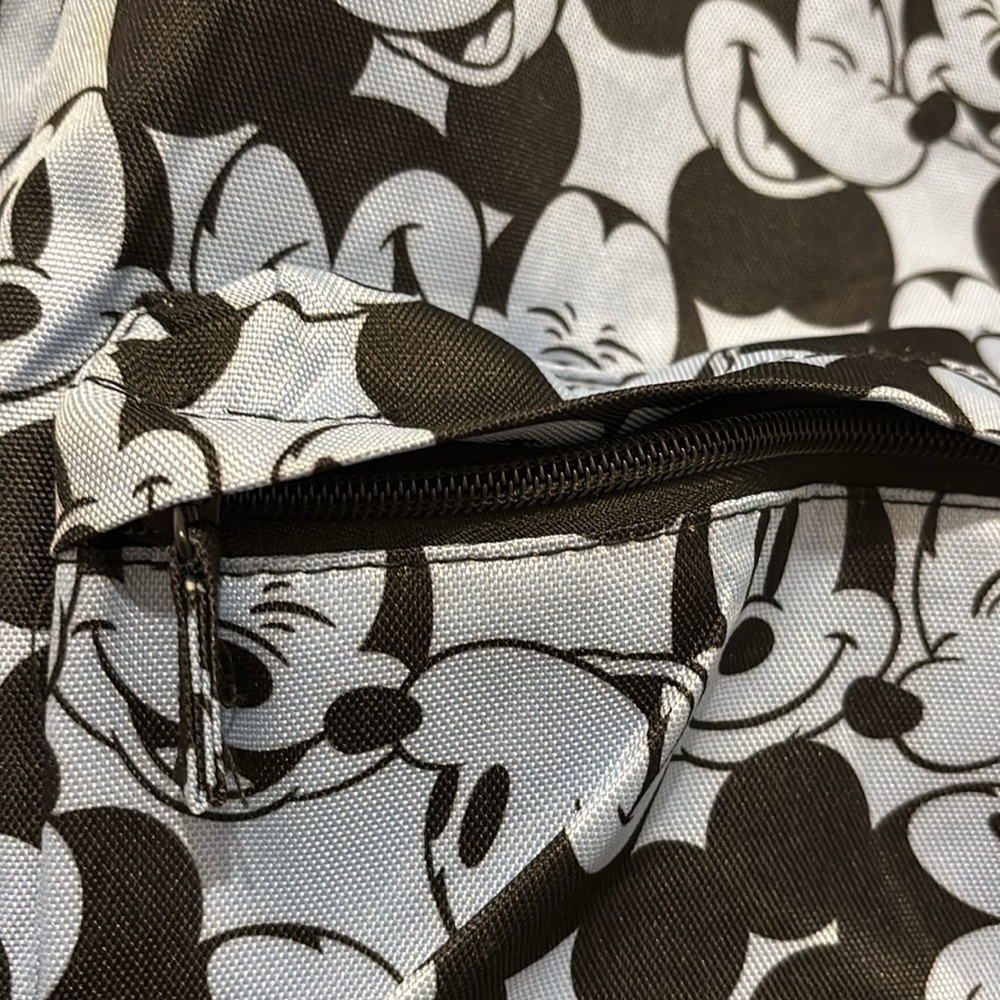 Mickey Mouse Patterned Backpack - Picture 3 of 7